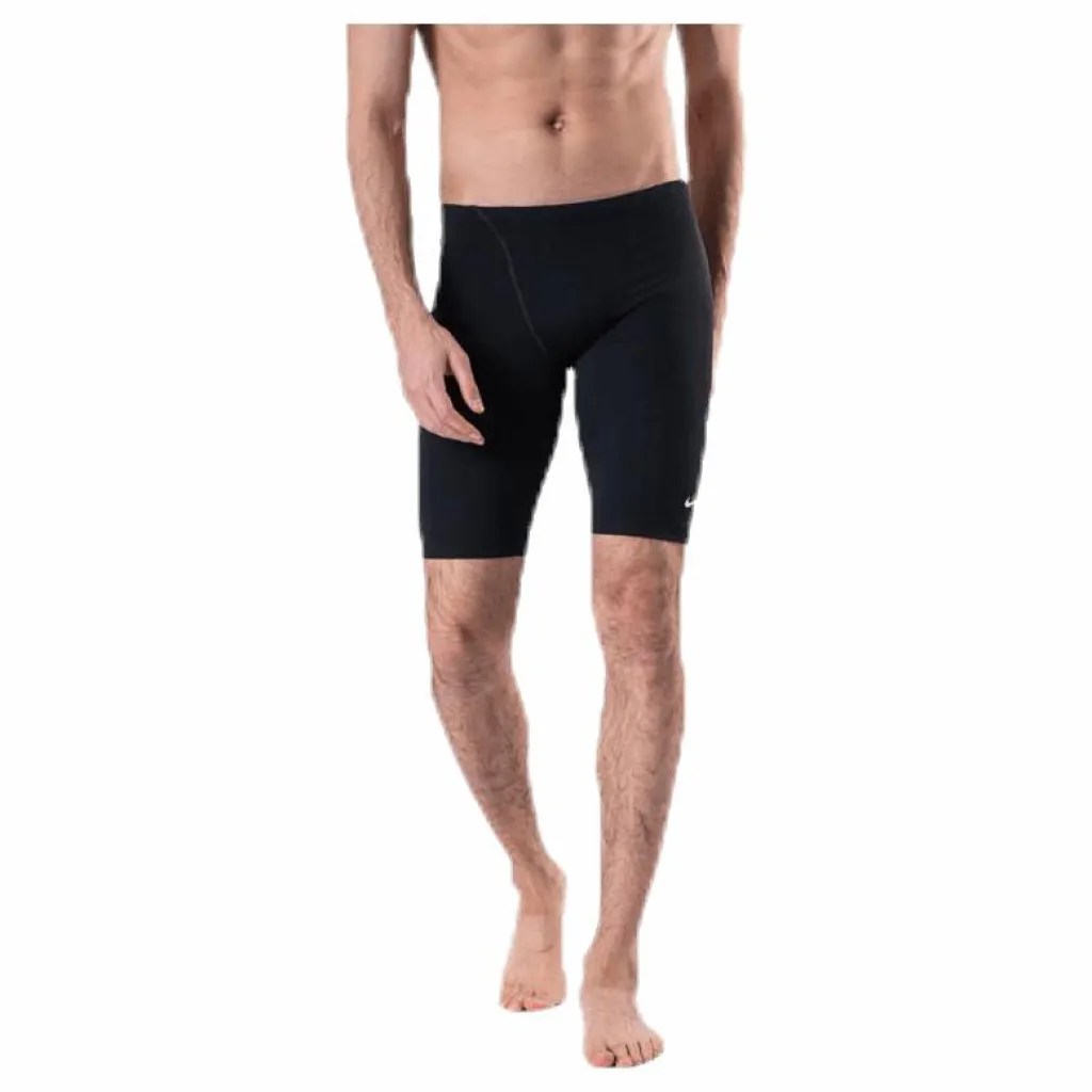 Nike Swim Jammer With Gusset Black Svart