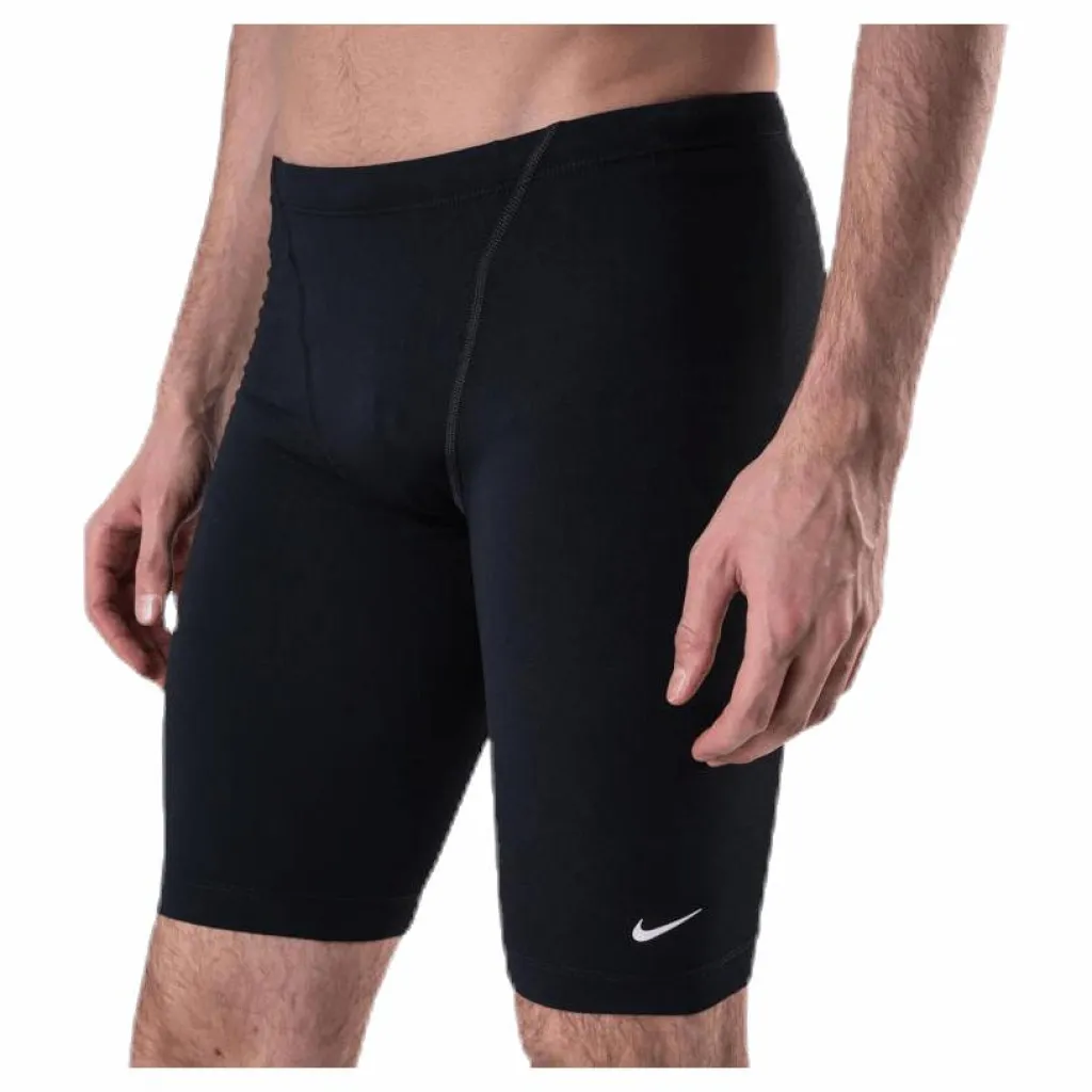 Nike Swim Jammer With Gusset Black Svart
