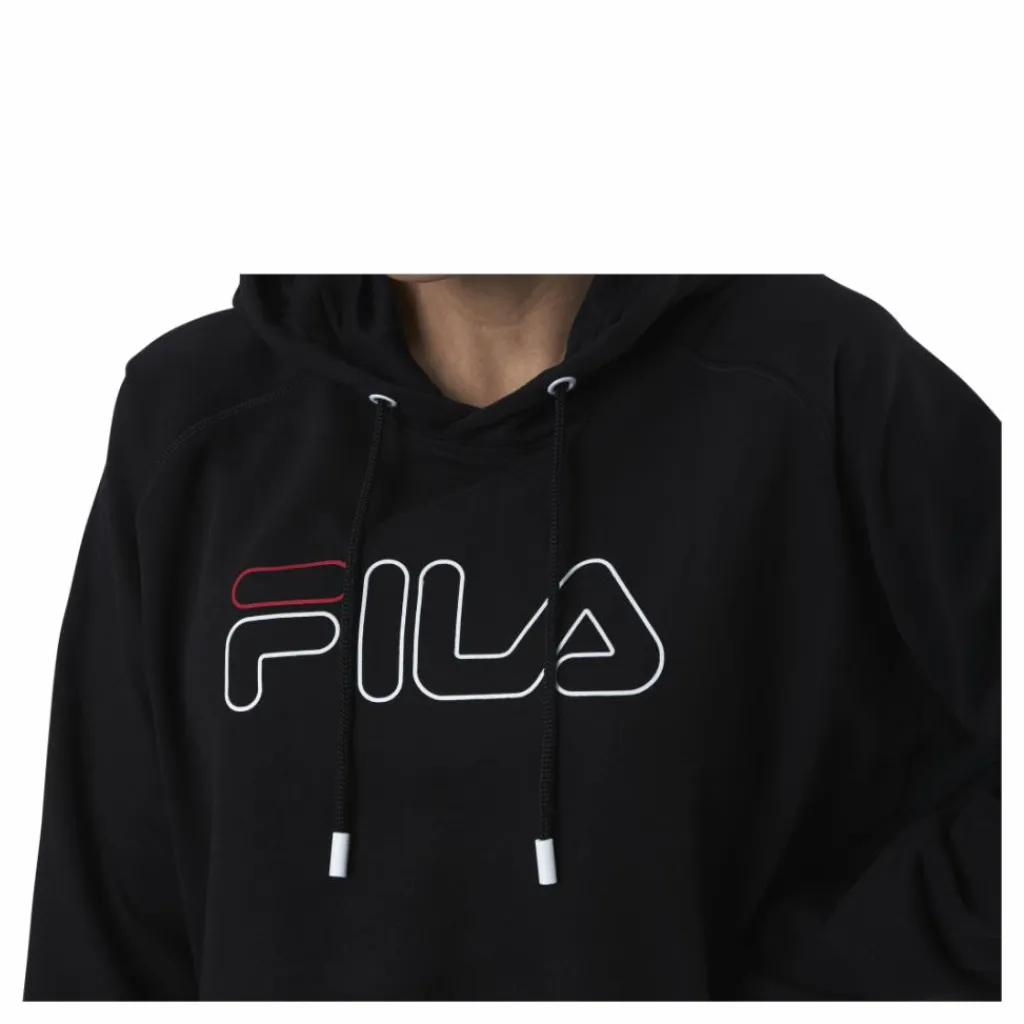 Fila Jana Cropped Hoody Black Svart New