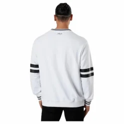 Fila Janek Sporty Crew Sweat White Vit Sale