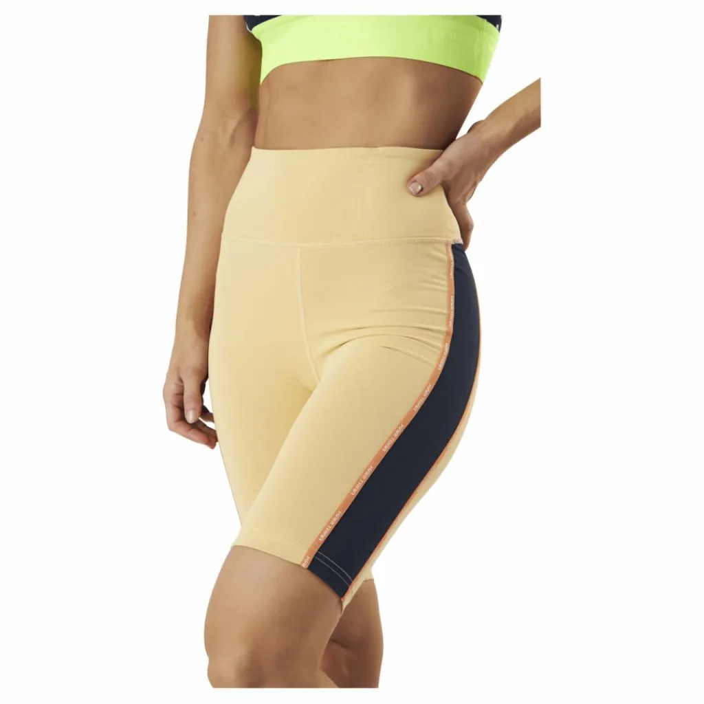 Kari Traa Janni High Waist Shorts Yellow Gul Sale