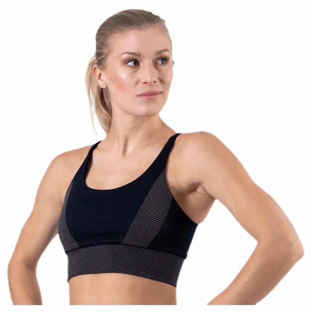 Filippa K Jaquard Seamless Top Blue Blå