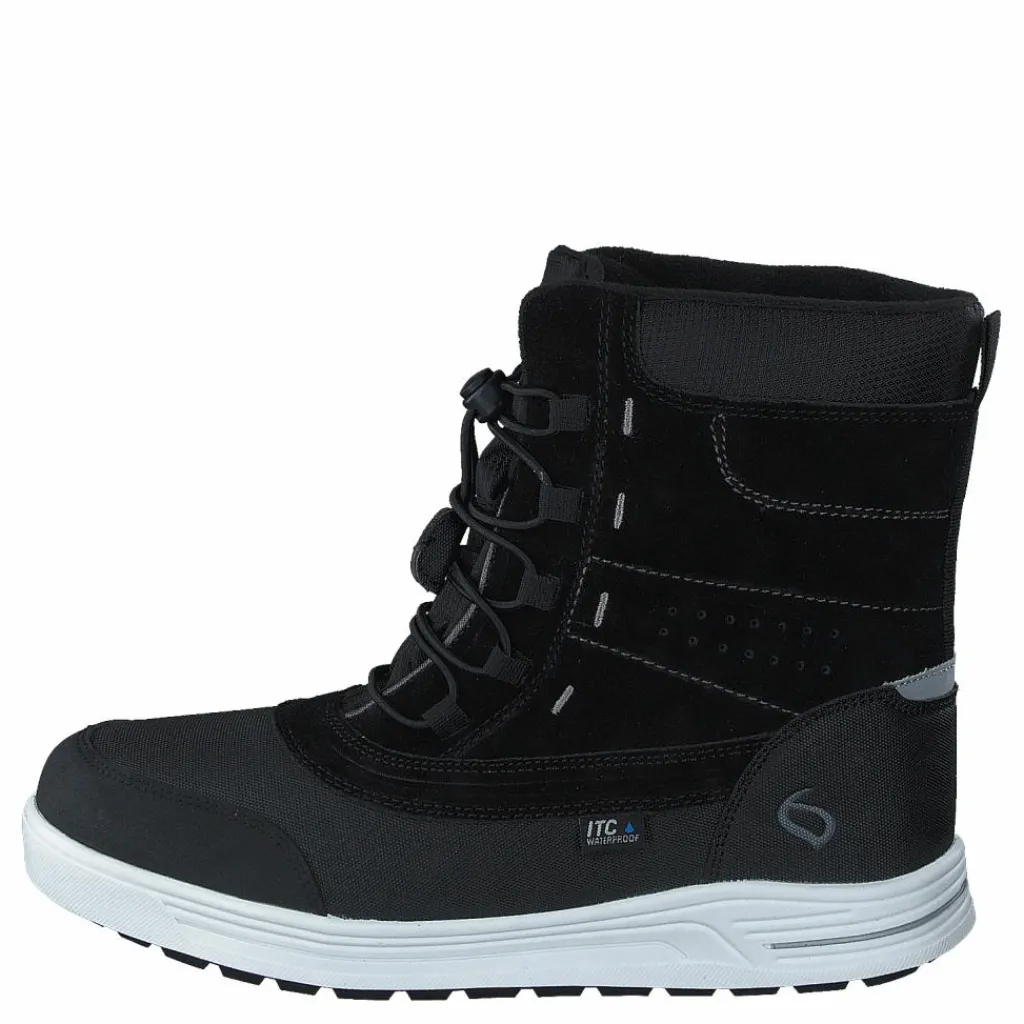 Leaf Jaren Black Svart New