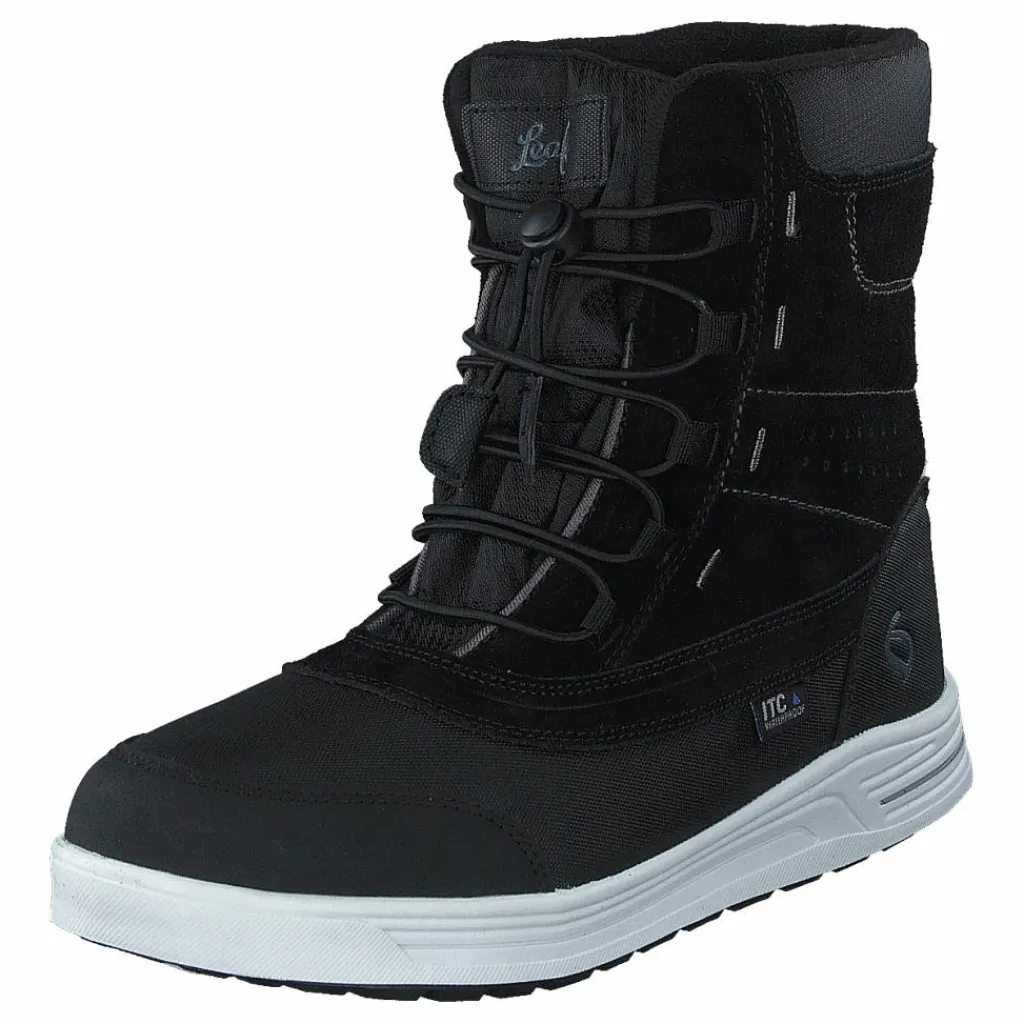 Leaf Jaren Black Svart New