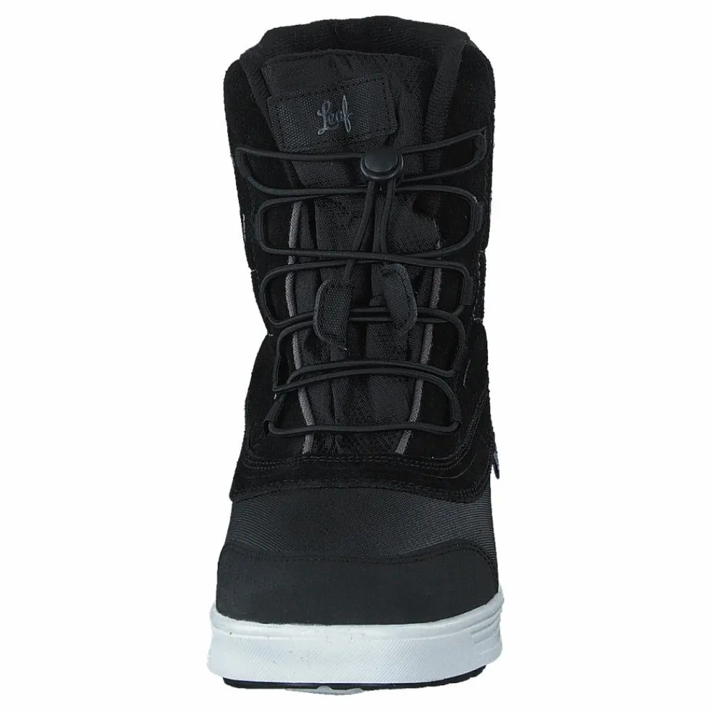 Leaf Jaren Black Svart New