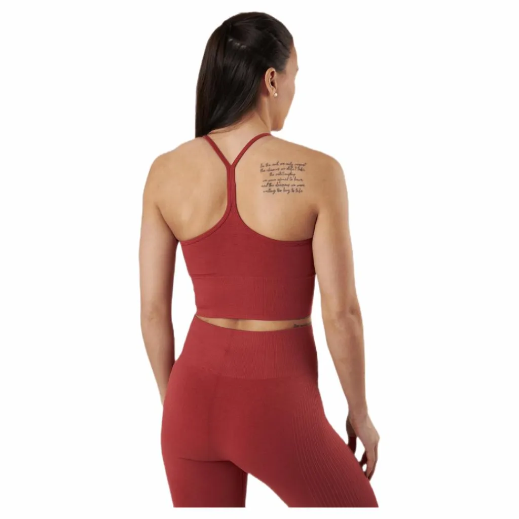 Only Play Jari Cir Crop Top Red Röd Discount