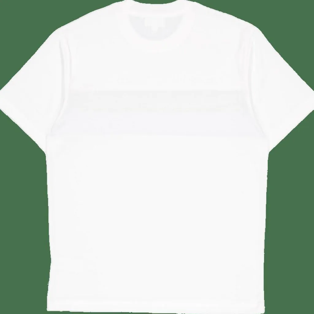 Lacoste Jersey Colour-block T-shirt Flour/olive-delphinium White Best