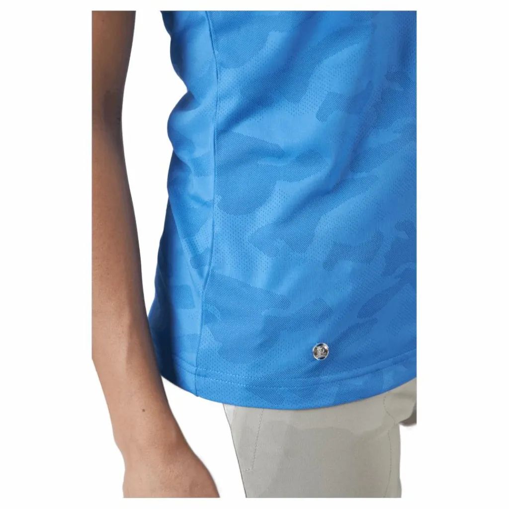 Jess Ss Polo Shirt Pacific*Daily Sports Best