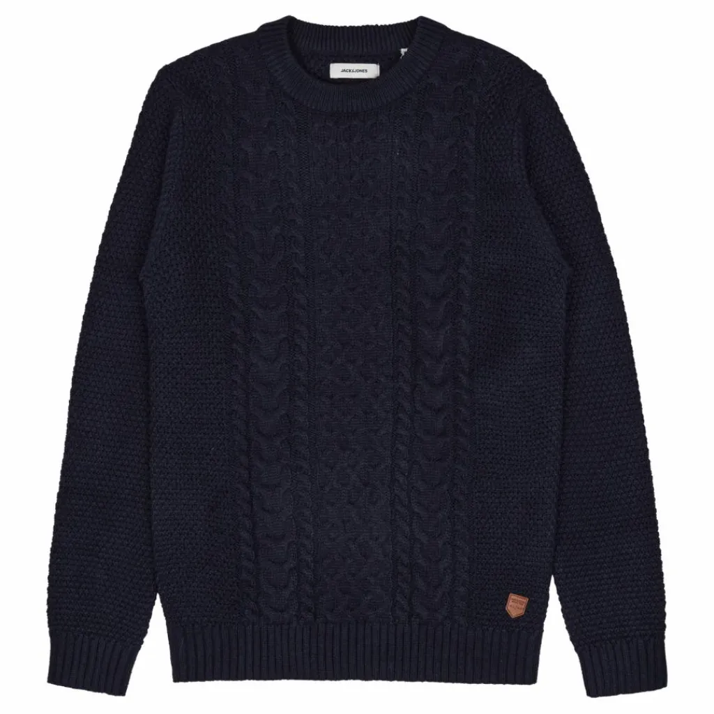 Jjcraig Knit Crew Neck Sky Captain*Jack & Jones New