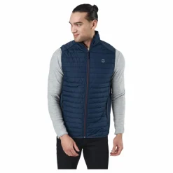 Jack & Jones Jjemulti Bodywarmer Collar Noo Navy Blazer Flerfärgad Sale