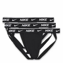 Nike Jock Strap 3pk Ub1 Svart New
