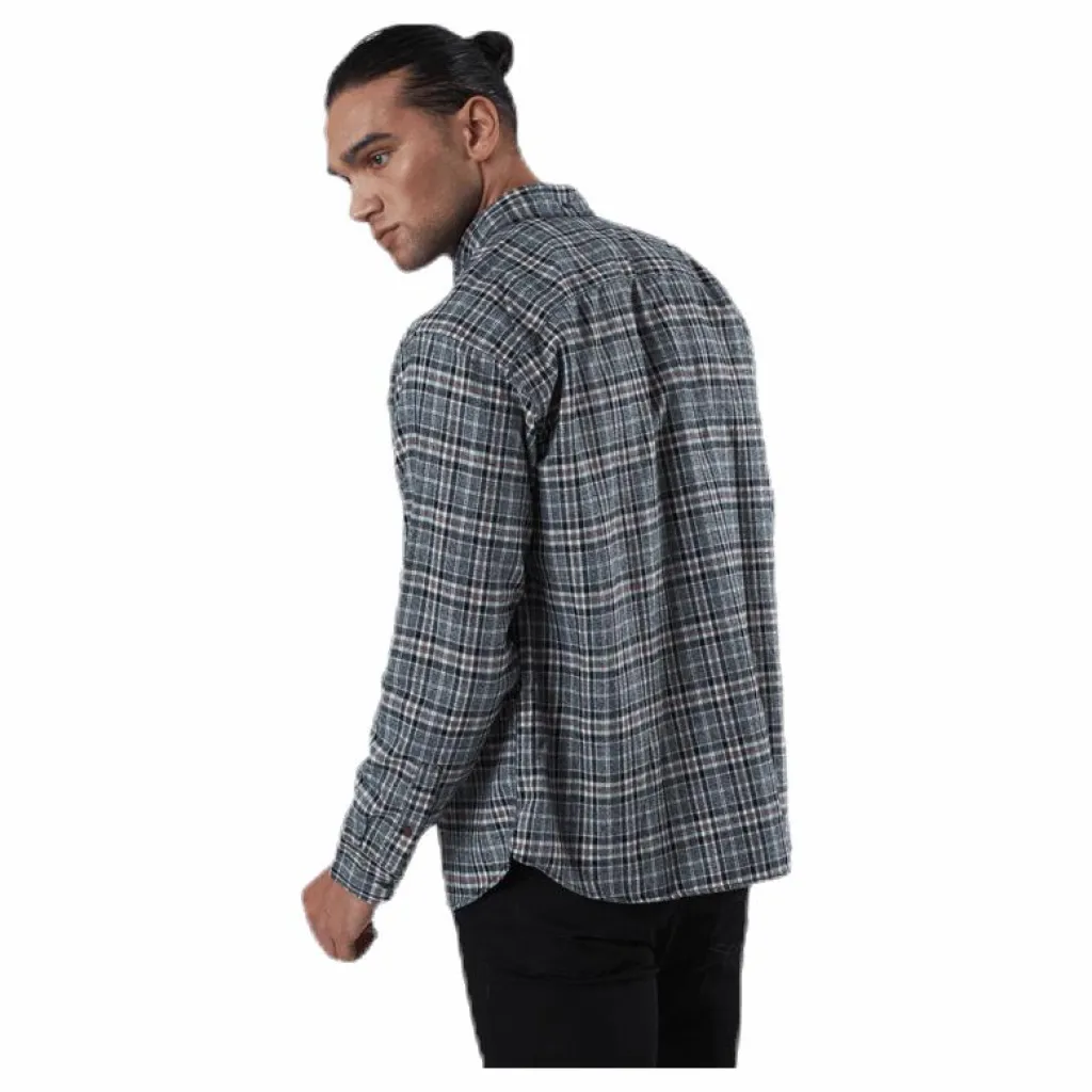 Johnny Shirt Ls Blue*Jack & Jones Outlet