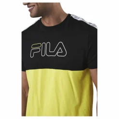 JOPI blocked tape tee Black*Fila Sale