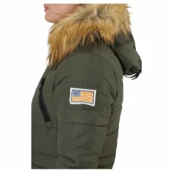 Svea Joy Jacket Dark Army Grå Best
