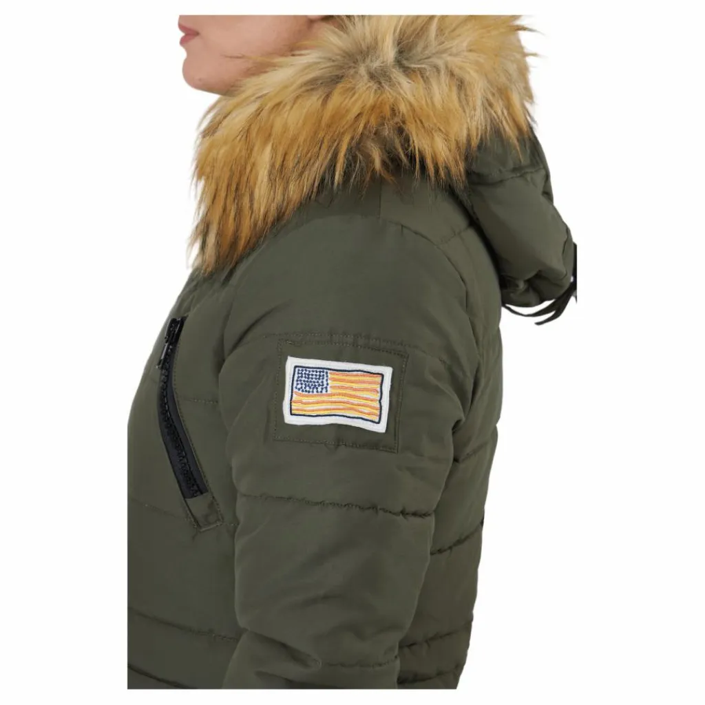 Svea Joy Jacket Dark Army Grå Best