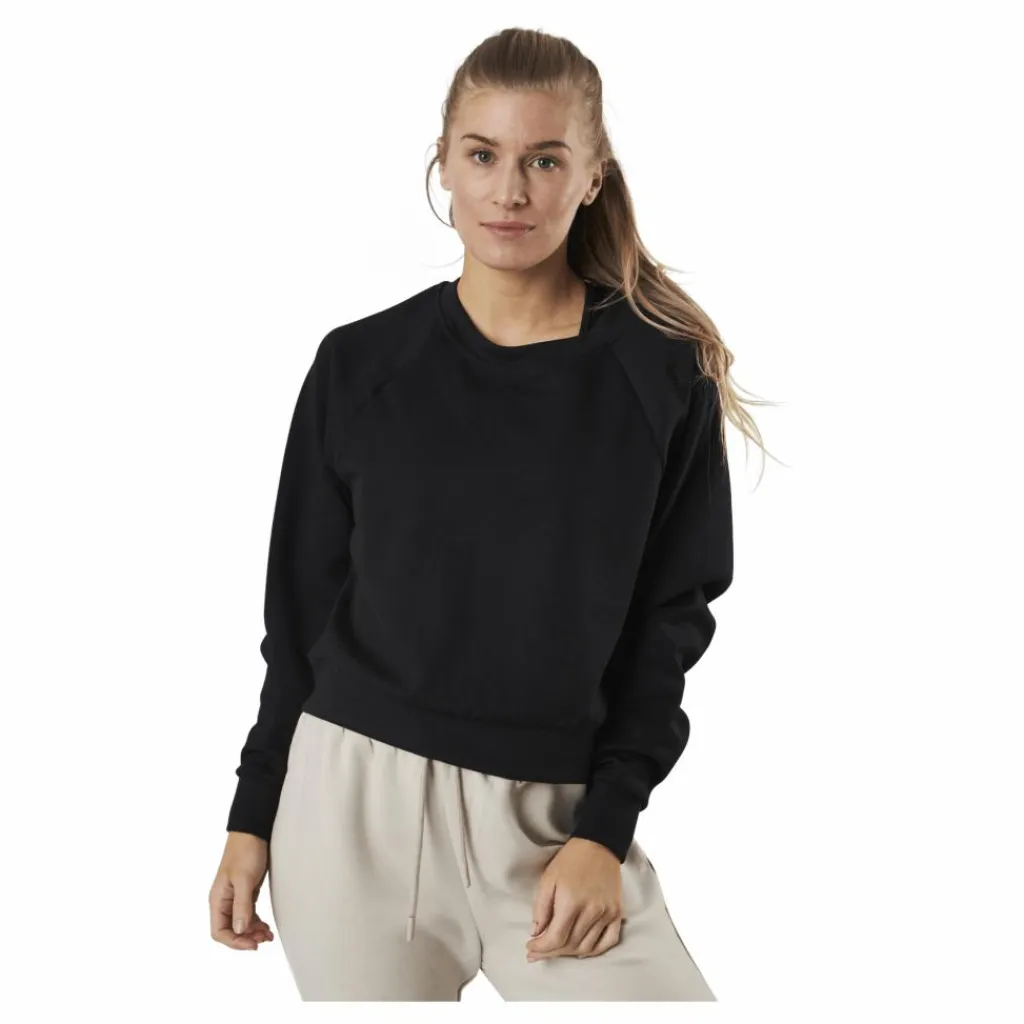 Only Joy L/S Raglan O-Neck Swt Black Svart Clearance