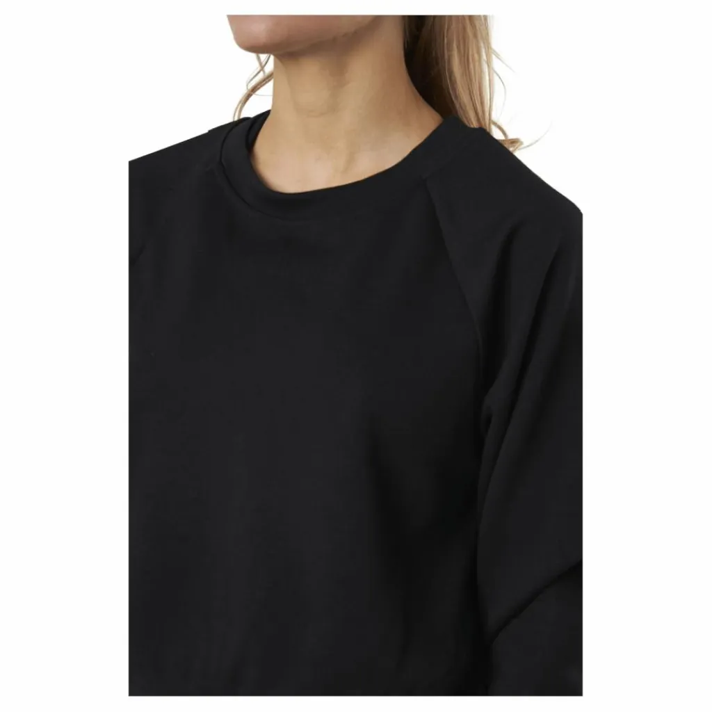 Only Joy L/S Raglan O-Neck Swt Black Svart Clearance
