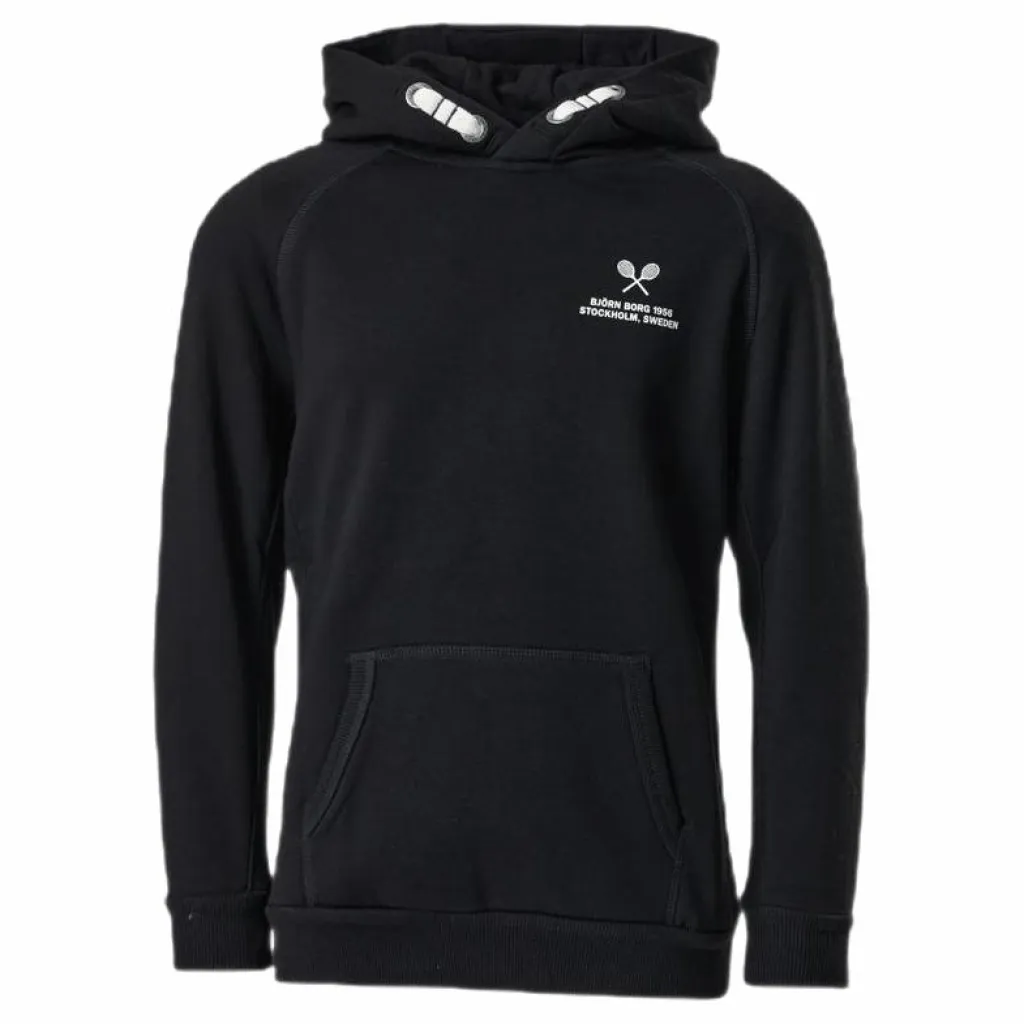 Björn Borg Jr Borg Sport Hoodie Black Svart
