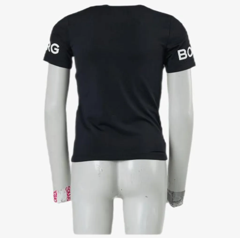 Jr Borg Tee Black*Björn Borg Outlet