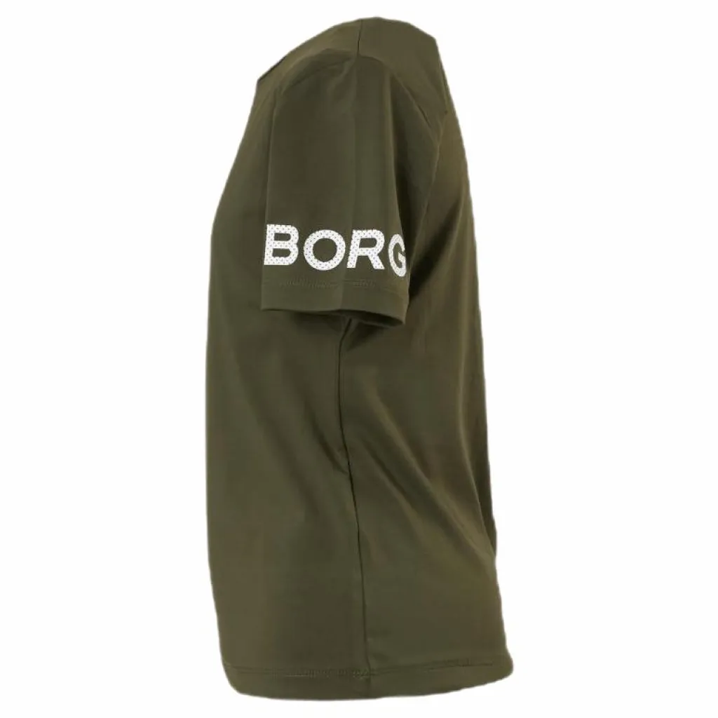 Björn Borg Jr Borg Tee Green Grön Sale