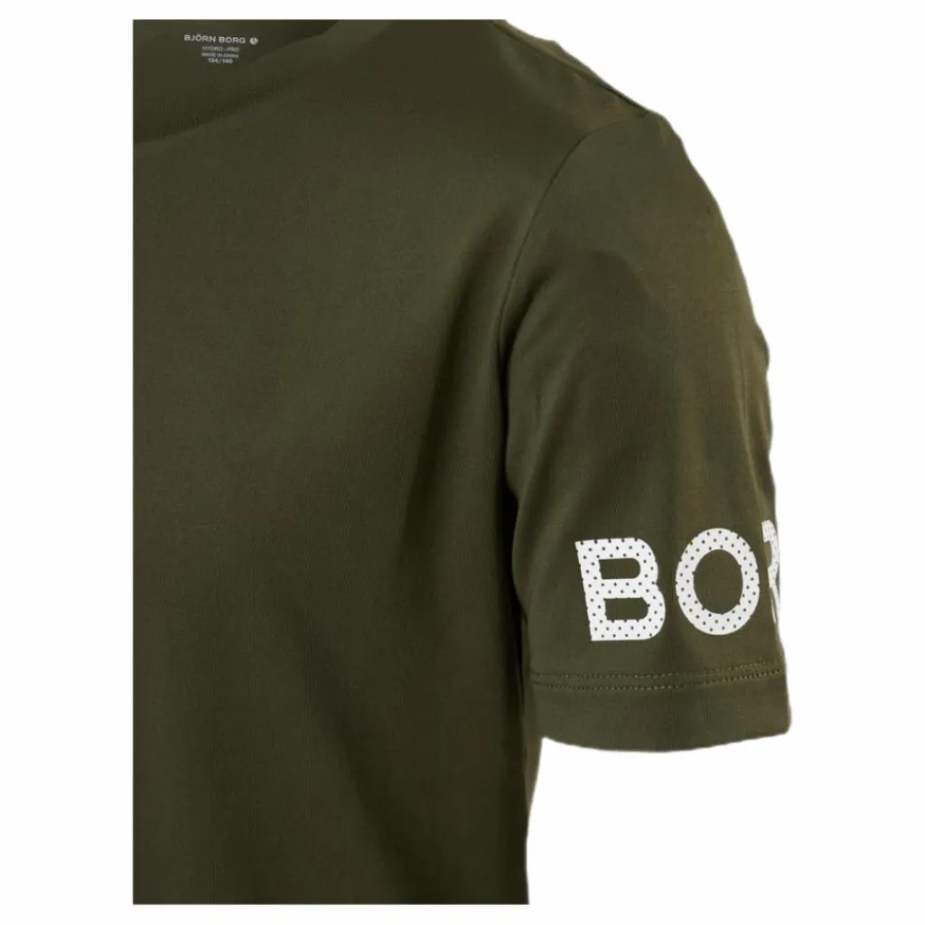 Björn Borg Jr Borg Tee Green Grön Sale