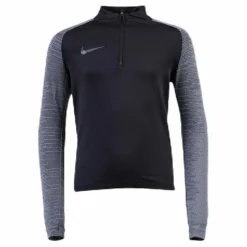 Nike Jr Dry Strike Drill Top Black Svart New