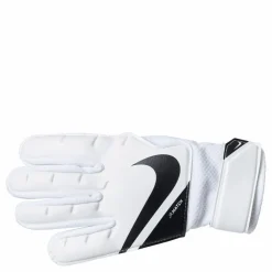 Nike Jr. Goalkeeper Match Big Kids' Soccer Gloves WHITE/BLACK/BLACK