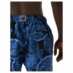 Björn Borg Jr Loose Kenny Swimshorts Blue/Black Blå och Svart