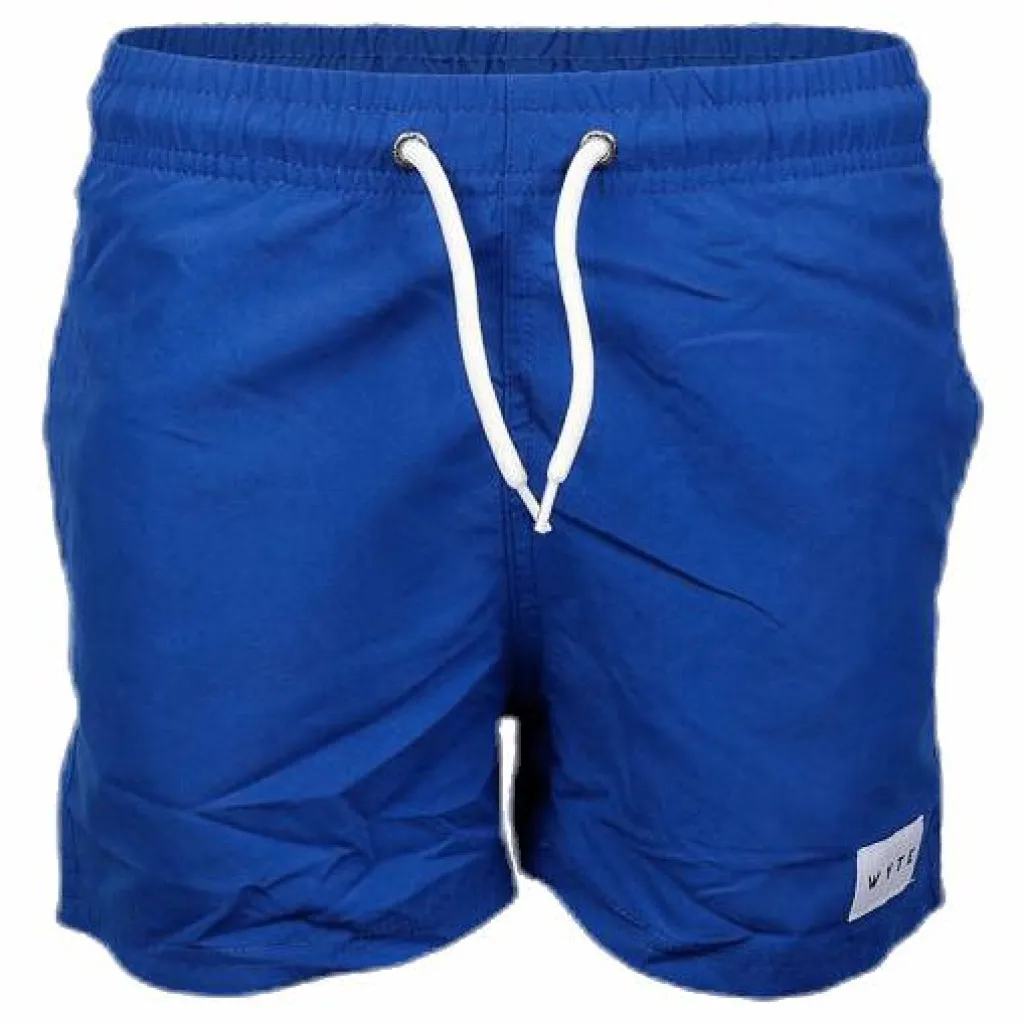 Jr Luca Swim Shorts Blue*Wyte Hot
