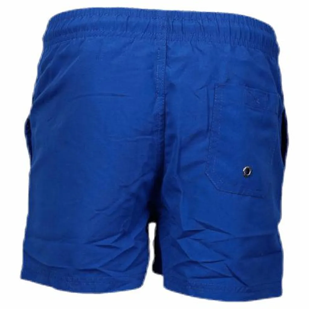 Jr Luca Swim Shorts Blue*Wyte Hot