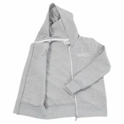 Jr Natalia Zip Hoodie Grey*BLACC