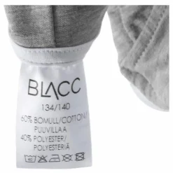 Jr Natalia Zip Hoodie Grey*BLACC