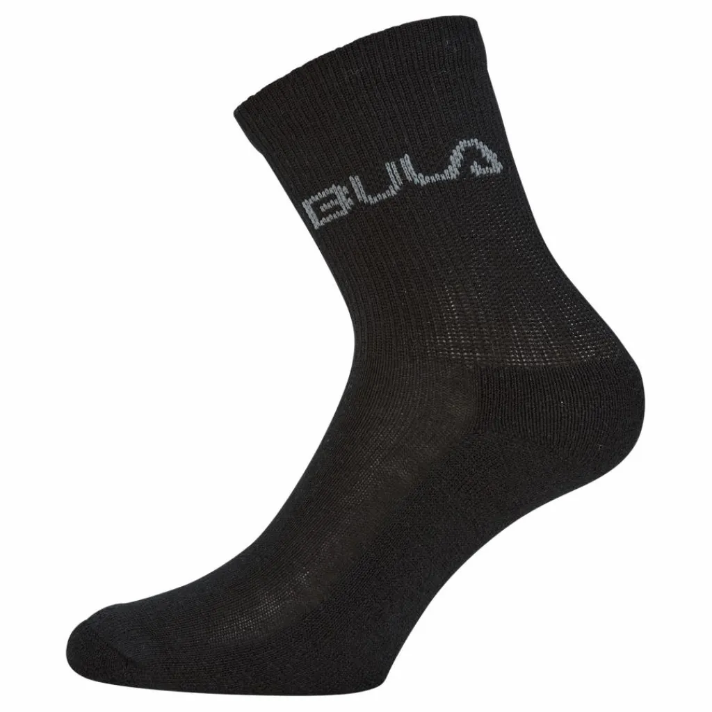 Bula Jr 2pk Wool Sock Web Denim Blå Sale