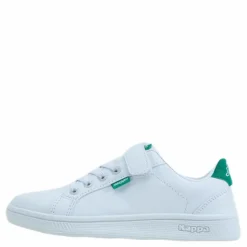 Kappa Jr. Sneakers, Zoomy White/Green Vit och Grön New