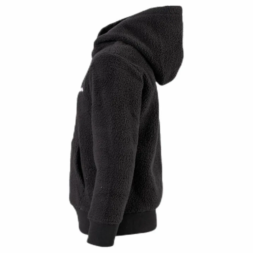 Champion Jr Teddy Hoodie Black Svart
