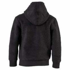 Champion Jr Teddy Hoodie Black Svart