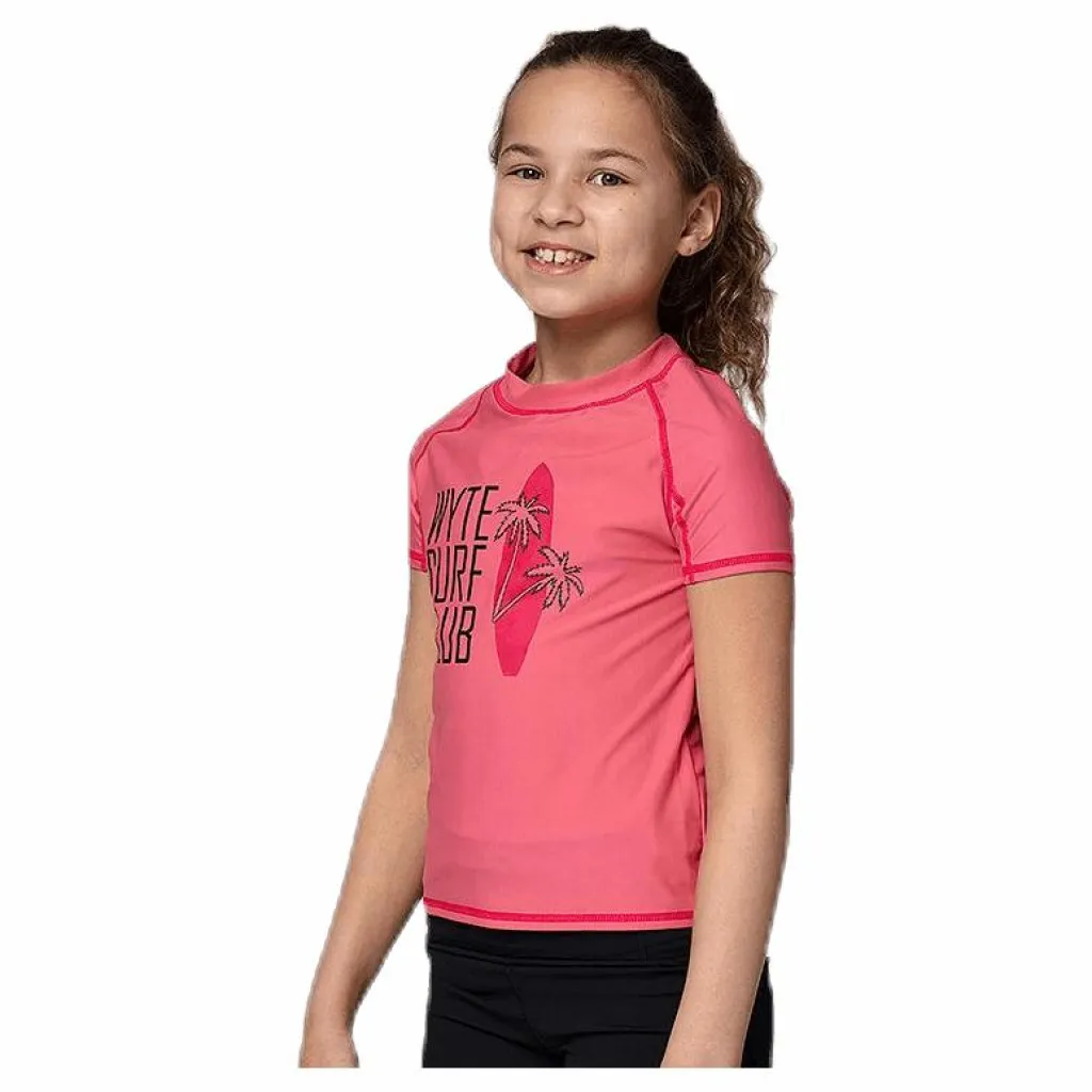 Jr UV Shirt Pink*Wyte Best