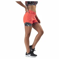 Only Play Judie Aop Loose Training Shorts Red Röd Hot