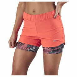 Only Play Judie Aop Loose Training Shorts Red Röd Hot