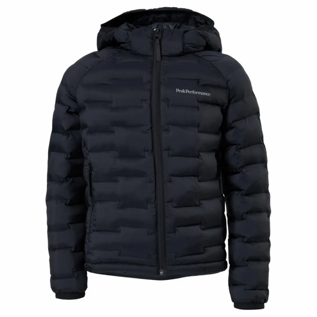 Junior Argon Light Hood Jkt Black*Peak Performance Best
