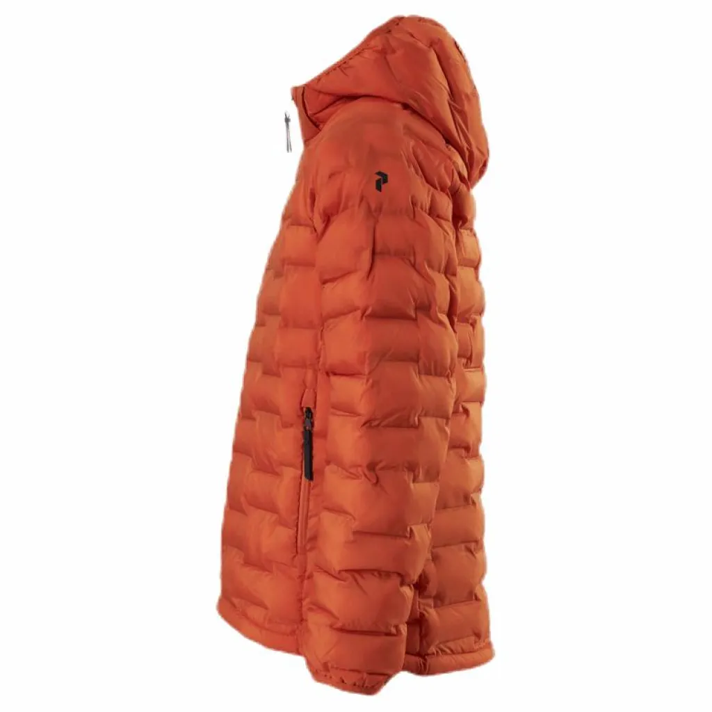 Peak Performance Junior Argon Light Hood Orange Hot