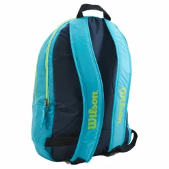 Wilson Junior Backpack Blue/wild Lime Flerfärgad New