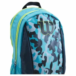 Wilson Junior Backpack Blue/wild Lime Flerfärgad New