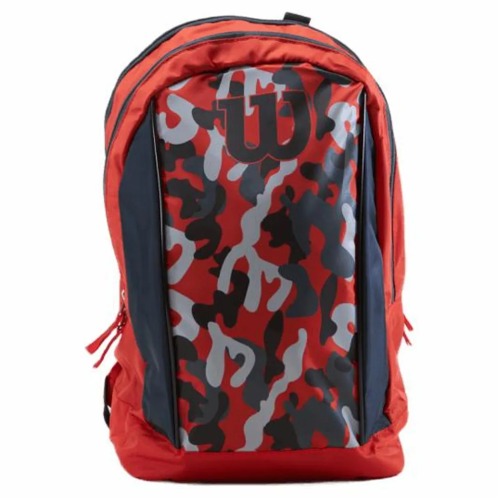 Wilson Junior Backpack Red/grey/black Flerfärgad Best