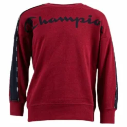 Junior Crewneck Sweatshirt Red*Champion Outlet