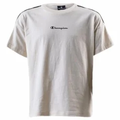 Champion Junior Crewneck T-shirt White Vit New