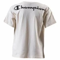 Champion Junior Crewneck T-shirt White Vit New