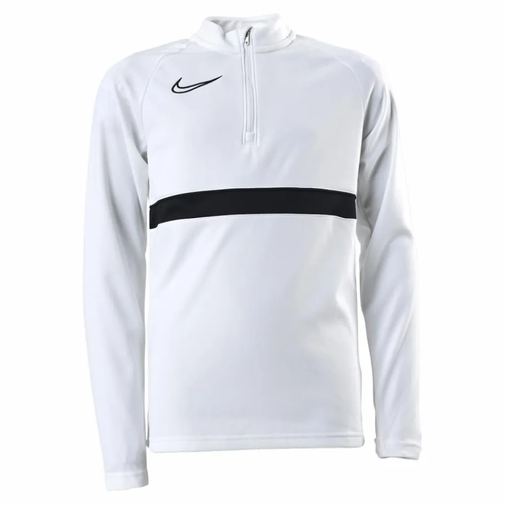 Nike Junior Dri-FIT Academy 21 Drill Top White Vit Online