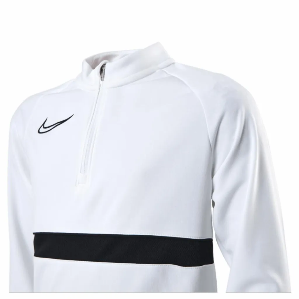 Nike Junior Dri-FIT Academy 21 Drill Top White Vit Online