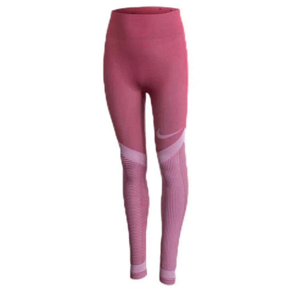 Nike Junior Fenom Seamless Tights Pink Rosa Discount